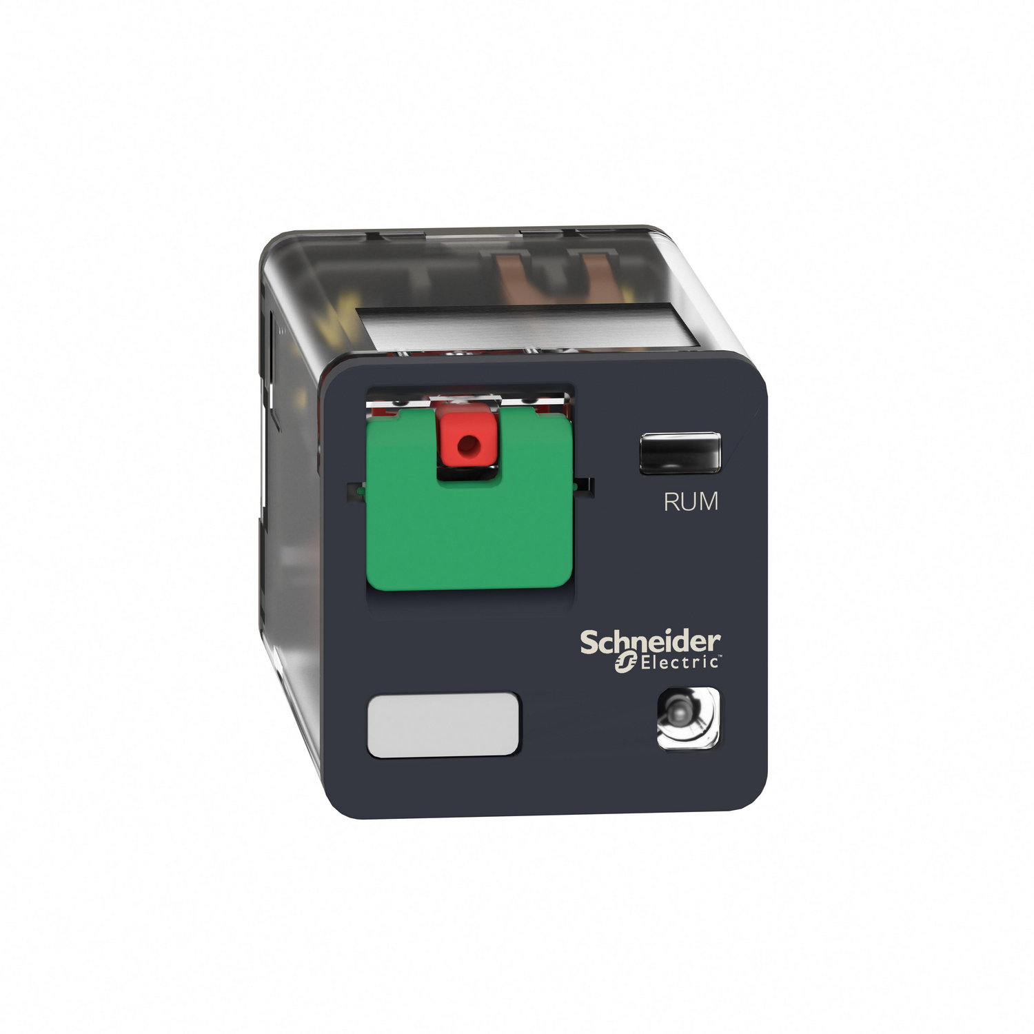 Universal plug-in relay - Harmony RUM - 3 C/O - 120 V AC - 10 A - with LED – Image 4 of 10