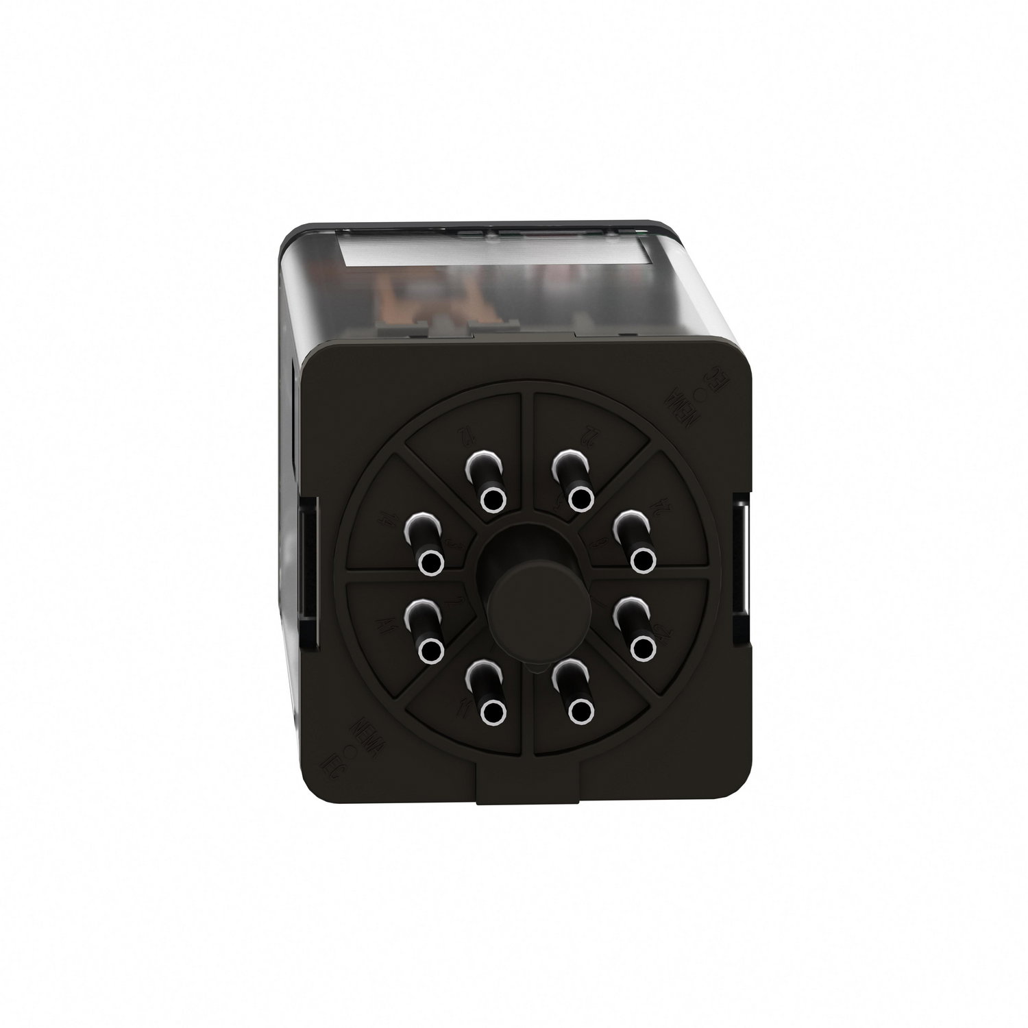 Universal plug-in relay - Harmony RUM - 3 C/O - 120 V AC - 10 A - with LED – Image 2 of 10