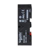 Socket, mixed contact, 10 A, relay type RUMC2, screw connector, 250 V AC