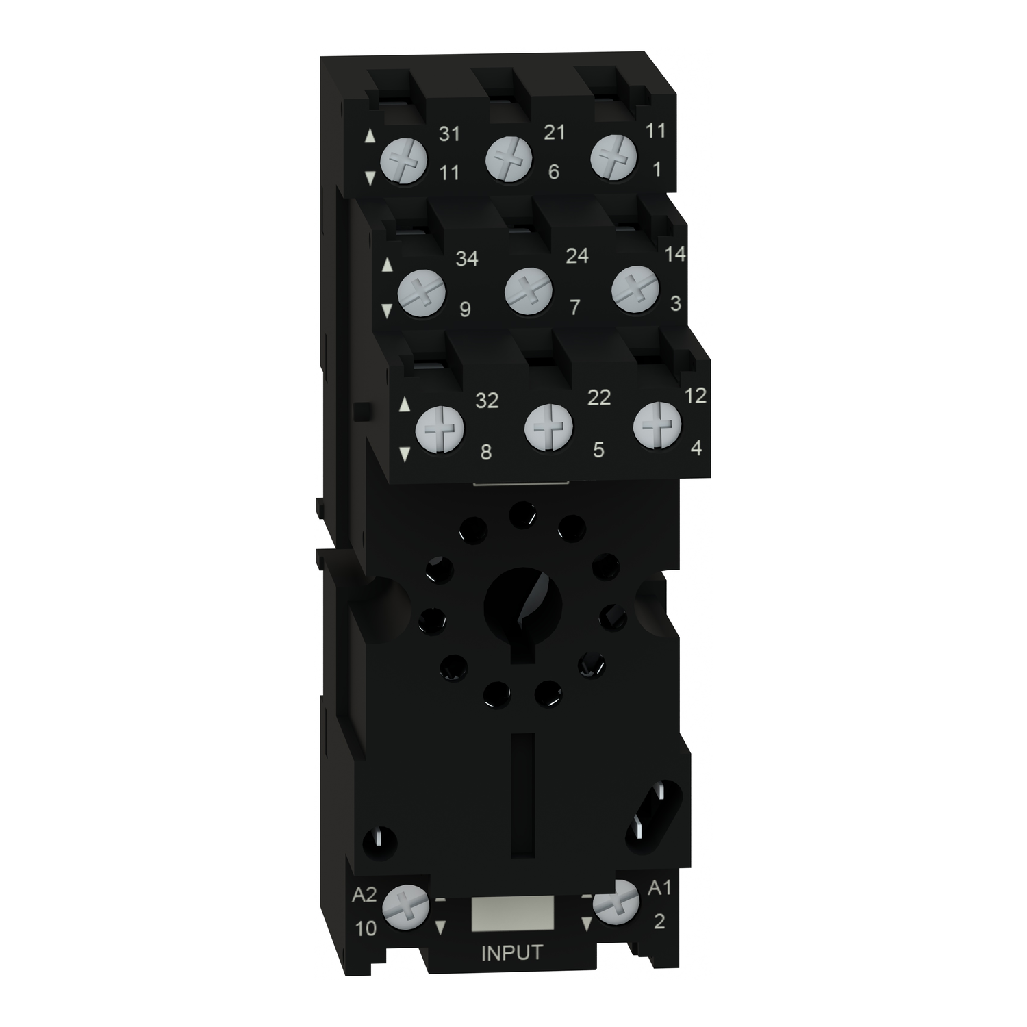 Socket RUZ - separate contact - 12 A - < 250 V - connector - for relay RUMC3.. – Image 4 of 9