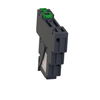 Harmony, Interface plug-in relay pre-assembled, 10 A, 1 CO, with LED, with lockable test button, with protection circuit, 230 VAC