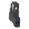Harmony, Interface plug-in relay pre-assembled, 5 A, 2 CO, with lockable test button, with protection circuit, 230 V AC