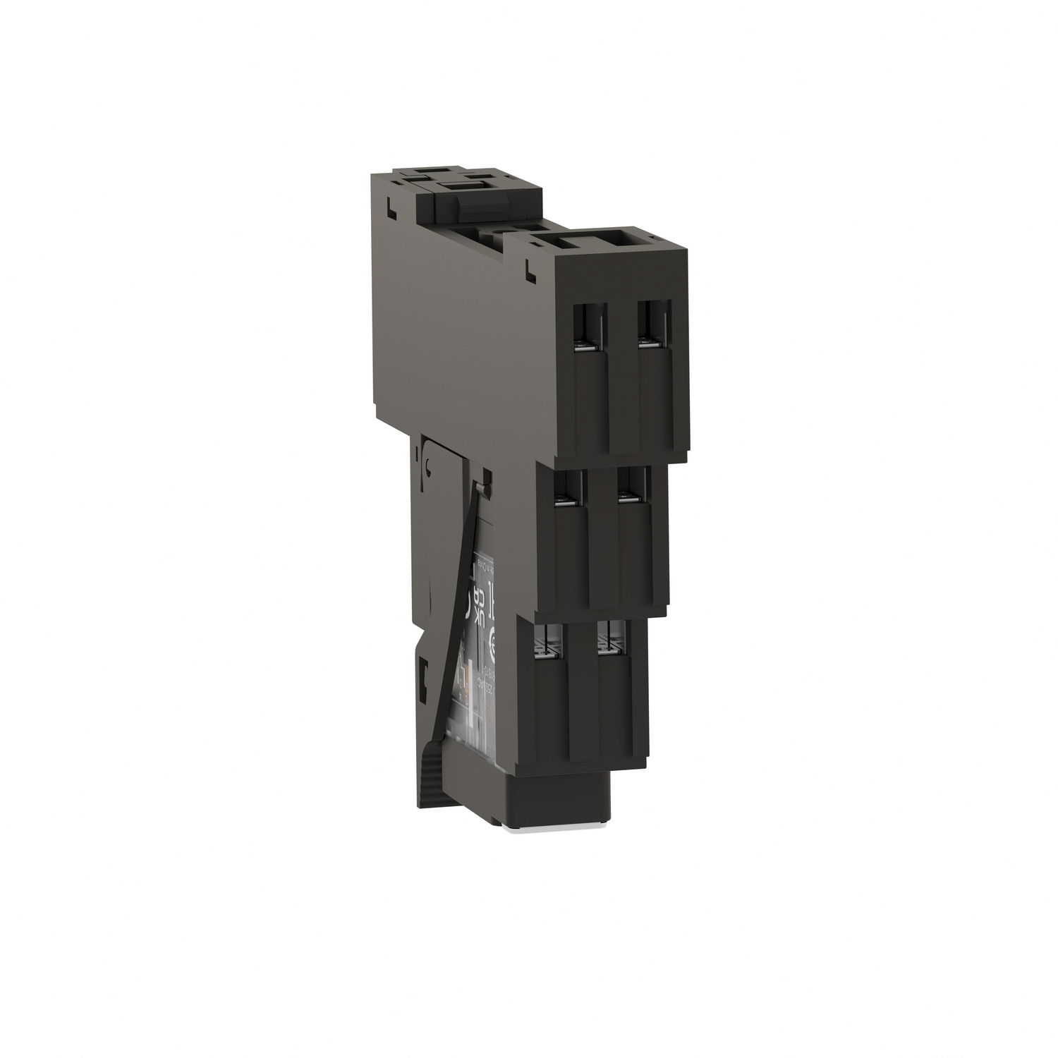 Harmony, Interface plug-in relay pre-assembled, 5 A, 2 CO, with LED, with lockable test button, with protection circuit, 24 V AC – Image 5 of 10
