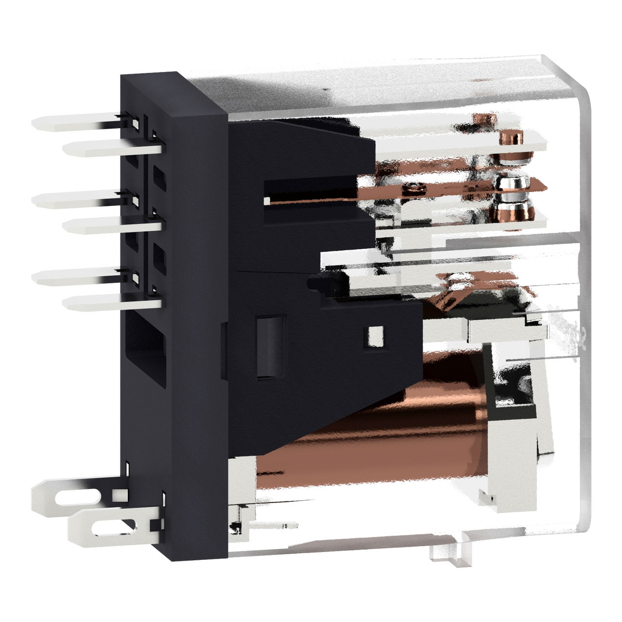 Interface plug-in relay, 5 A, 2 CO, clear cover, 230 V AC – Image 3 of 7