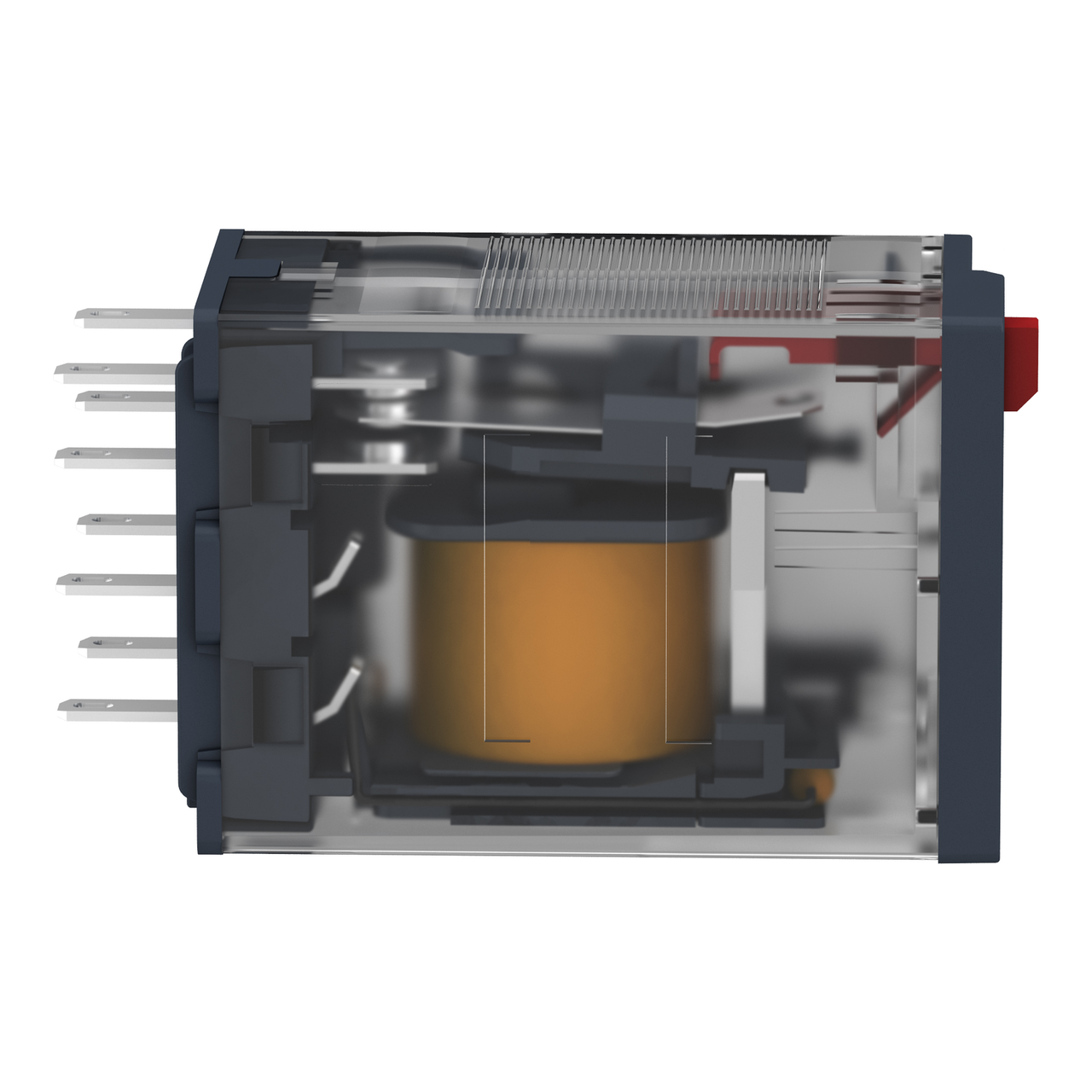 Miniature plug-in relay, 12 A, 2 CO, LED, 230 V AC – Image 6 of 10