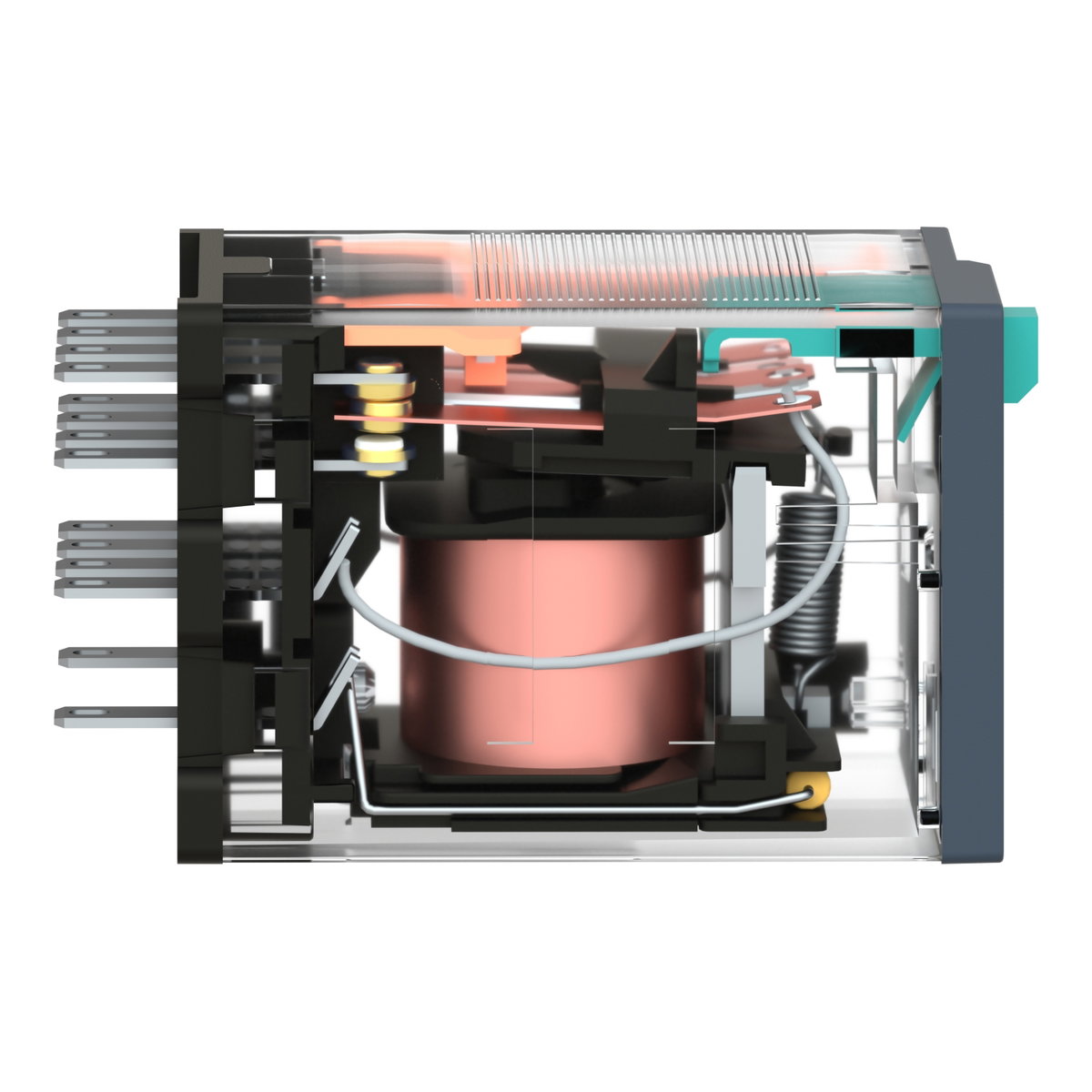 RELÄ 14-PINS 24V DC LED – Bild 6 av 10