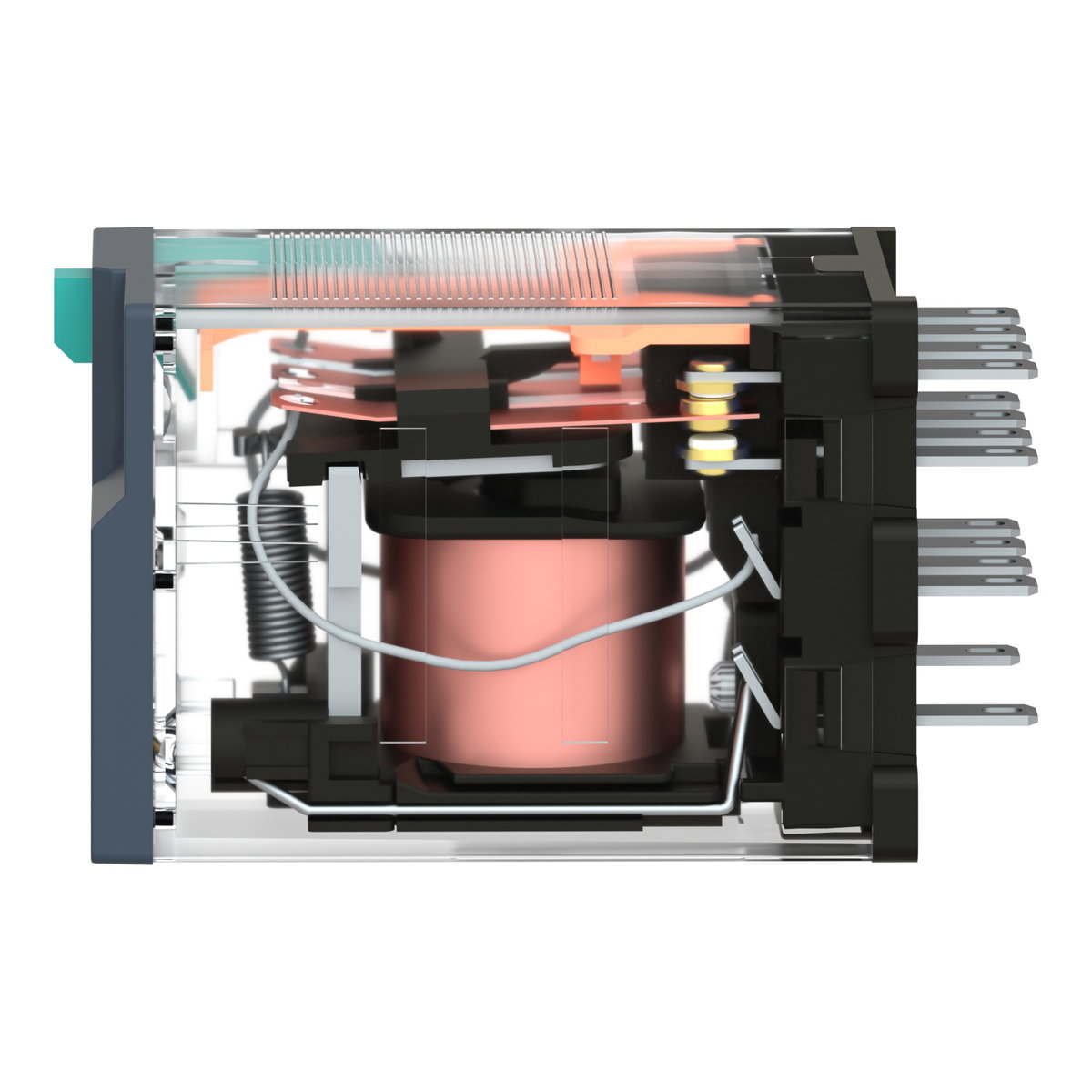 RELÄ 14-PINS 24V DC LED – Bild 7 av 10