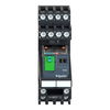 Harmony, Miniature plug-in relay pre-assembled, 10 A, 2 CO, with LED, with lockable test button, mixed terminals socket, 24 V DC