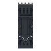 Harmony, Miniature plug-in relay pre-assembled, 10 A, 2 CO, with LED, with lockable test button, mixed terminals socket, 24 V DC