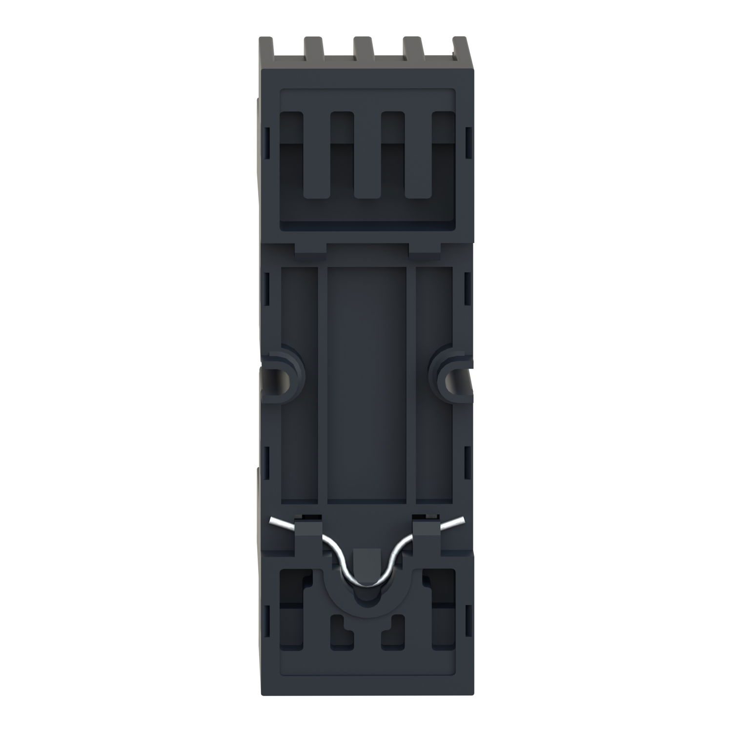 Harmony, Miniature plug-in relay pre-assembled, 6 A, 4 CO, with LED, with lockable test button, mixed terminals socket, 24 V AC – Image 2 of 10