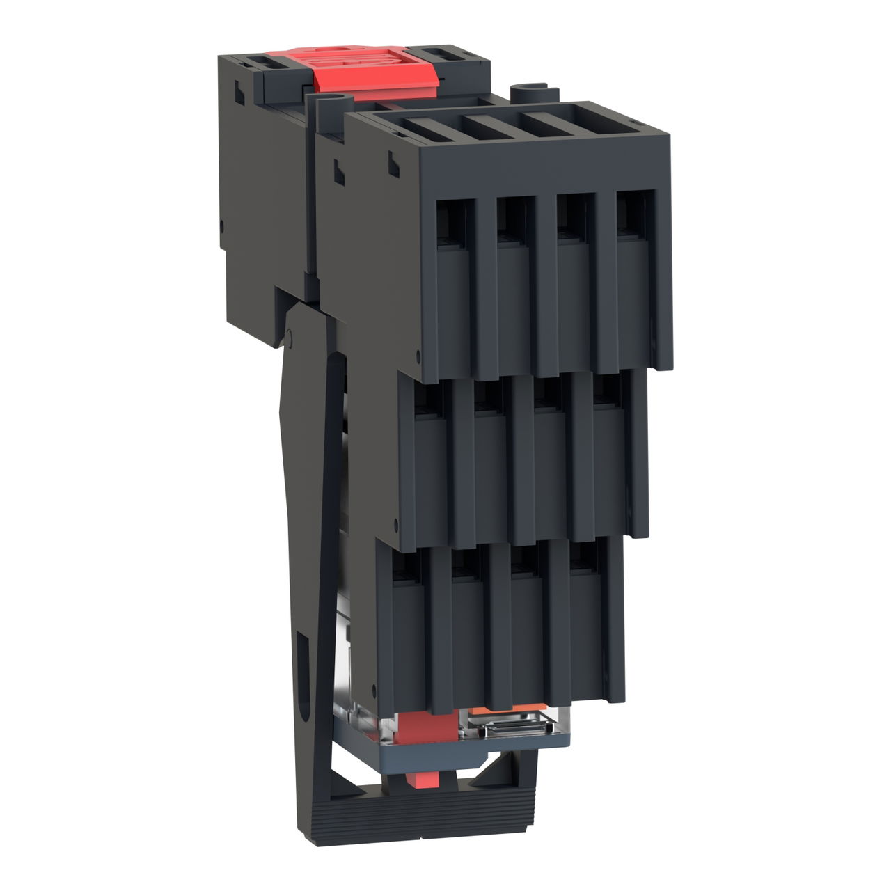 Harmony, Miniature plug-in relay pre-assembled, 6 A, 4 CO, with lockable test button, separate terminals socket, 24 V AC – Image 5 of 10