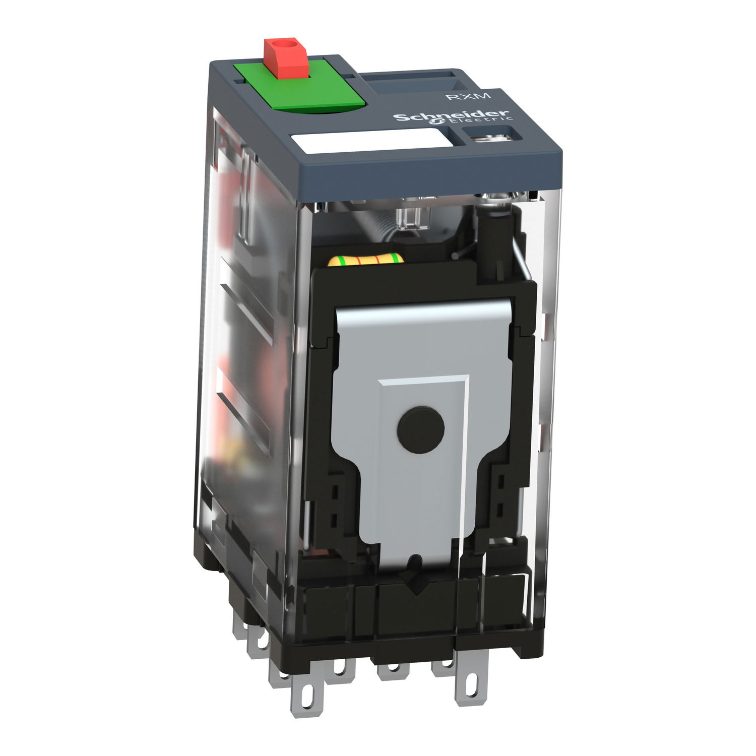 Miniature Plug-in relay - Harmony RXM 4 C/O 230 V AC 3 A with LED – Image 3 of 10