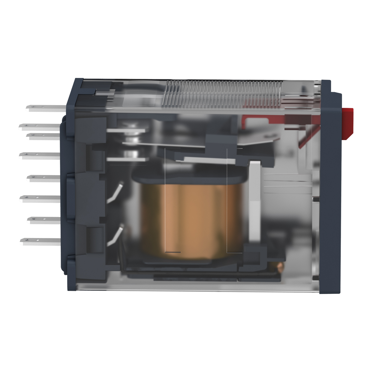 Miniature plug-in relay, 12 A, 2 CO, 230 V AC – Image 6 of 10