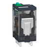 Miniature plug-in relay, 12 A, 2 CO, 12 V DC