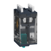 Miniature plug-in relay, 12 A, 2 CO, LED, 24 V DC