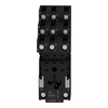 Socket, separate contact, 10 A, relay type RXM3, screw connector, 250 V AC
