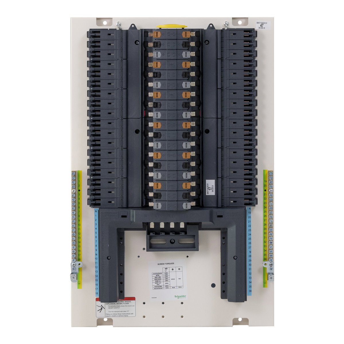 Acti9 Isobar P B - pan assembly - 12 ways TP + earth + neutral – Image 3 of 4