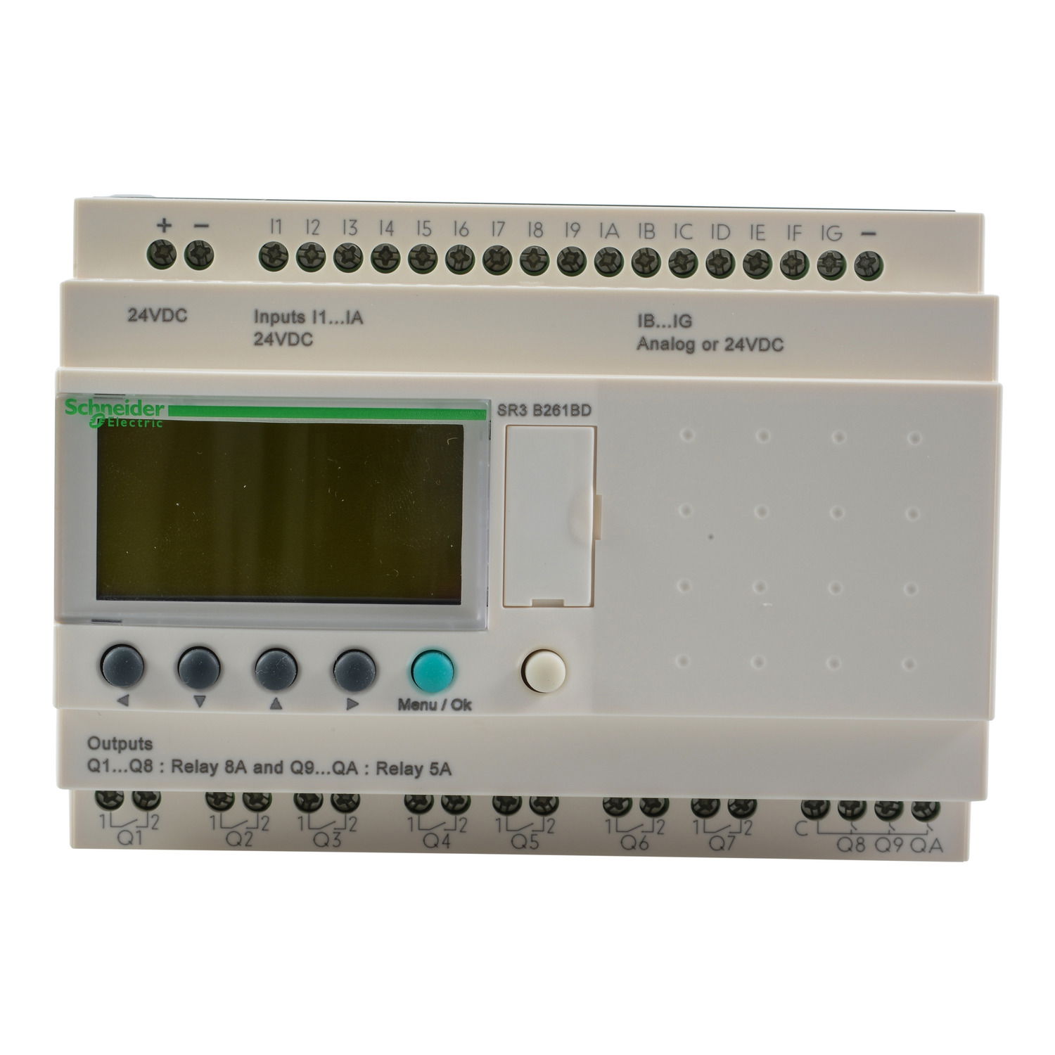 Modular smart relay Zelio Logic - 26 I O - 24 V DC - clock - display – Image 3 of 5