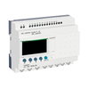 SPS-Steuerrelais, Zelio Logic, kompakte Ausführung, 20 E/A, 100 bis 240 VAC, Display, Uhr, Relaisausgänge