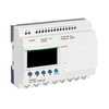 Compact smart relay Zelio Logic - 20 I O - 12 VDC - clock - display