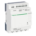 Compact smart relay Zelio Logic - 12 I O - 24 V DC - clock - no display