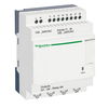 Compact smart relay Zelio Logic - 12 I O - 100..240 V AC - clock - no display