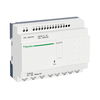 Compact smart relay Zelio Logic - 20 I O - 100..240 V AC - clock - no display