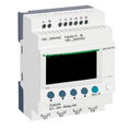 Modular smart relay Zelio Logic - 10 I O - 100..240 V AC - clock - display