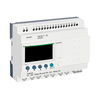 Modular smart relay Zelio Logic - 24 I O - 24 V AC - clock - display