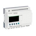 Modular smart relay Zelio Logic - 26 I O - 100..240 V AC - clock - display