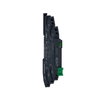 Schmales Halbleiterrelais gss 1-24VDC/3,5A 3-12VDC Sockel Federzug montiert
