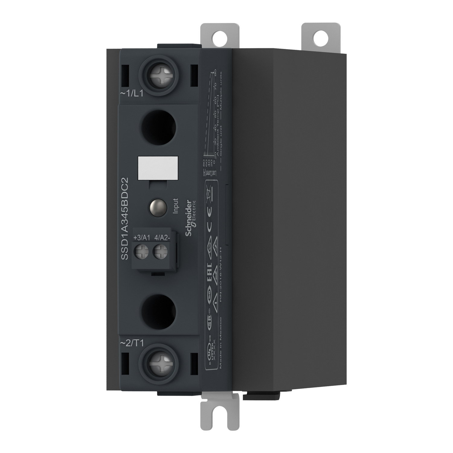 Relä Stat 48-600V/4-32V 60A sk – Bild 3 av 7