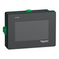 4"W touch panel display, 1COM, 2Ethernet, USB host&device, 24VDC