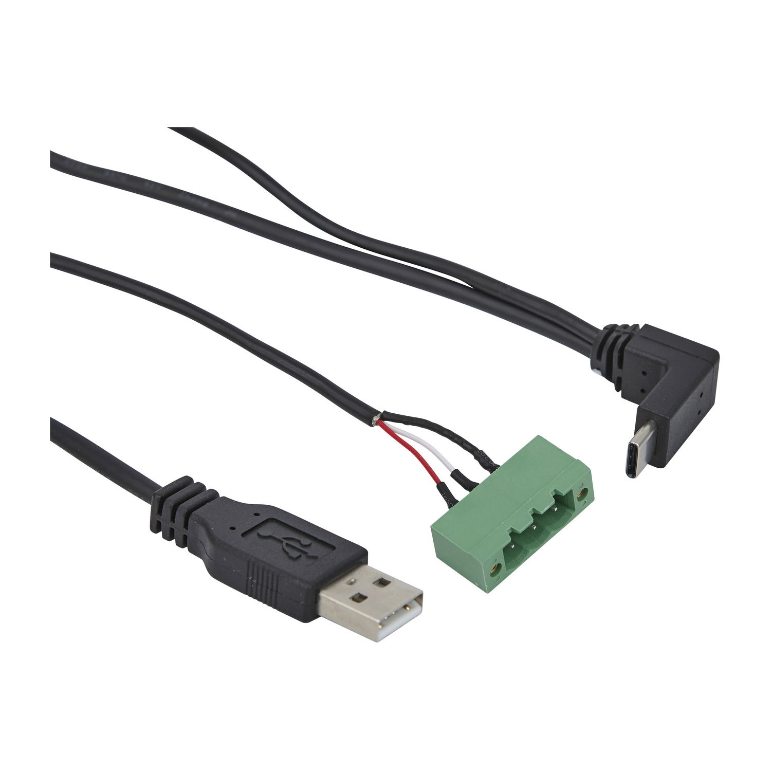 SmartX HMI USB-C Cable, Y-Shaped, 1.35 m (4.43 ft), 24 VDC, for AS/AS-P/AS-B
