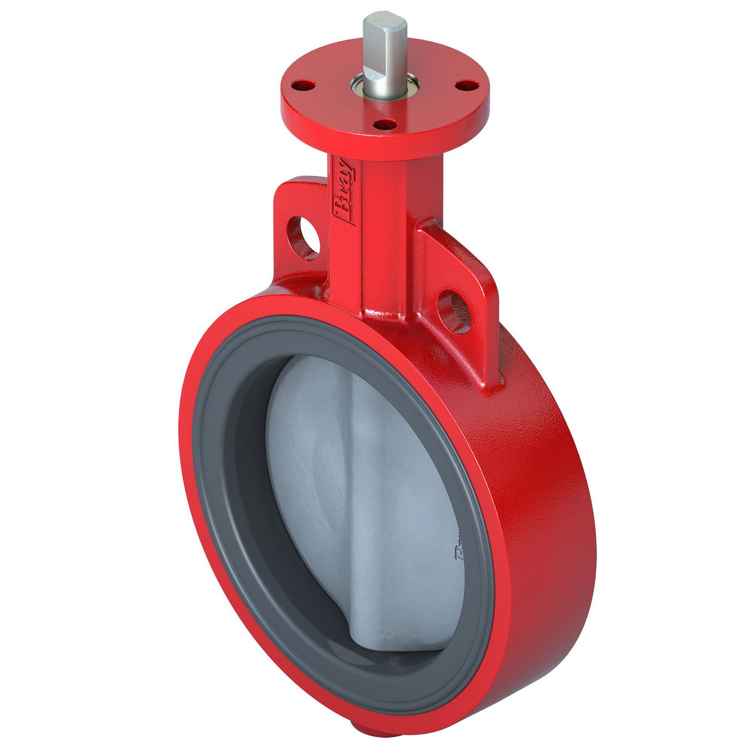 VF209W  High Pressure Butterfly Valve, 2-Way, DN50, Wafer Flanged, Nylon Disc, EPDM Liner, Kvs 124 m³/h, Max ∆P 1200 kPa