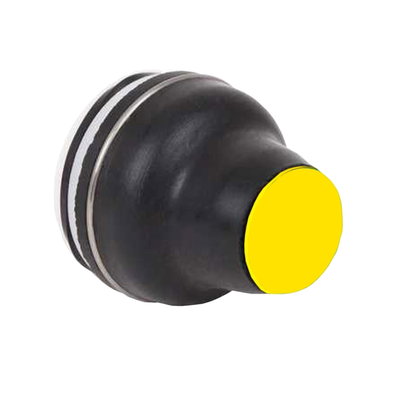 Booted head for pushbutton XAC-B - yellow - 16 mm, -25..+70 °C