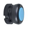 Round head for pushbutton - spring return - XAC-A - blue - booted