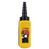 Pendant control station XAC-A - 2 pushbuttons 1 Emergency stop