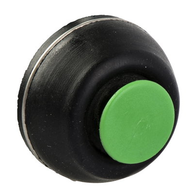 Booted head for pushbutton XAC-B - green - 16 mm, -25..+70 °C