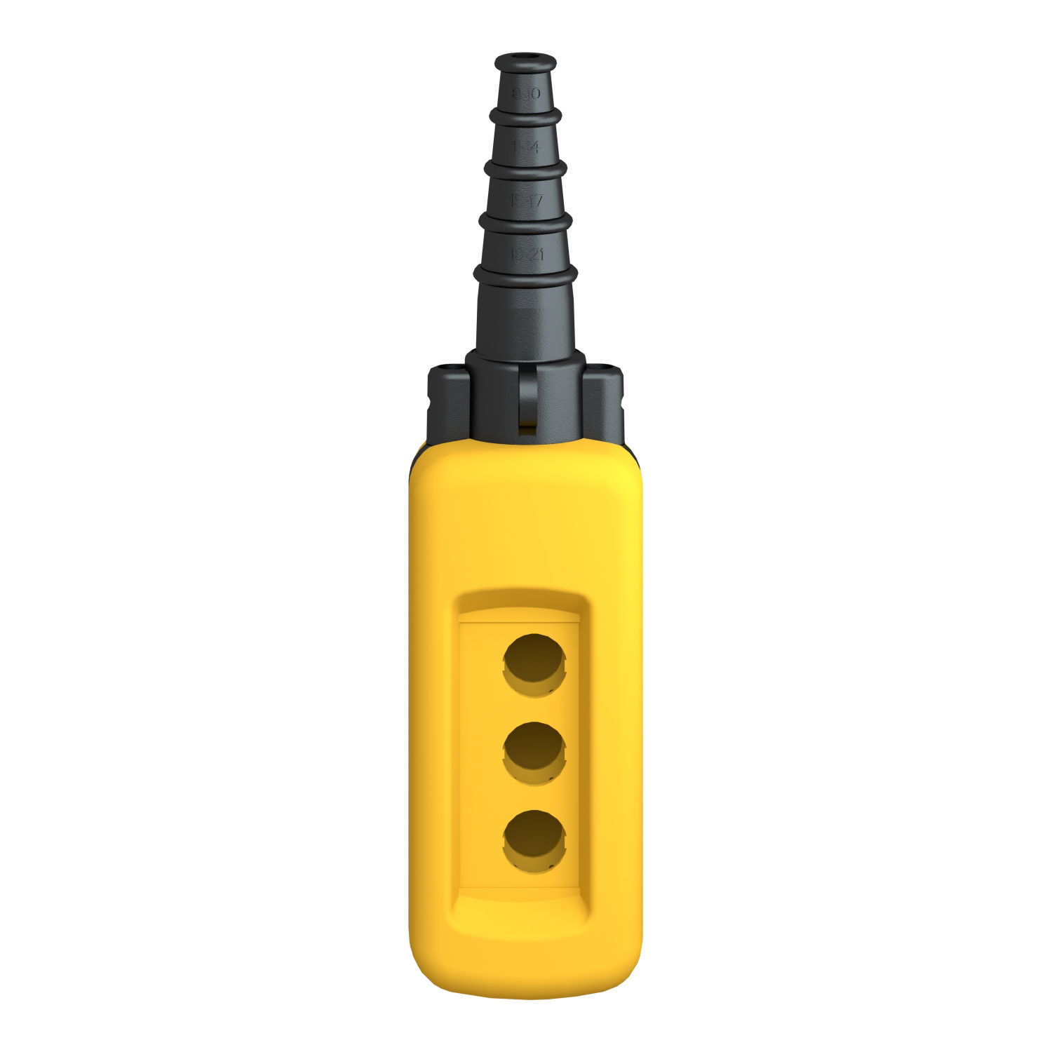 Empty pendant control station XAC-A - 3 vertical openings – Image 4 of 9