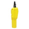 Pendant control station, plastic, yellow, pistol grip, 2 push buttons