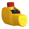 Pendant station XAC-A pistol grip - 2 booted push buttons 1 Emergency stop