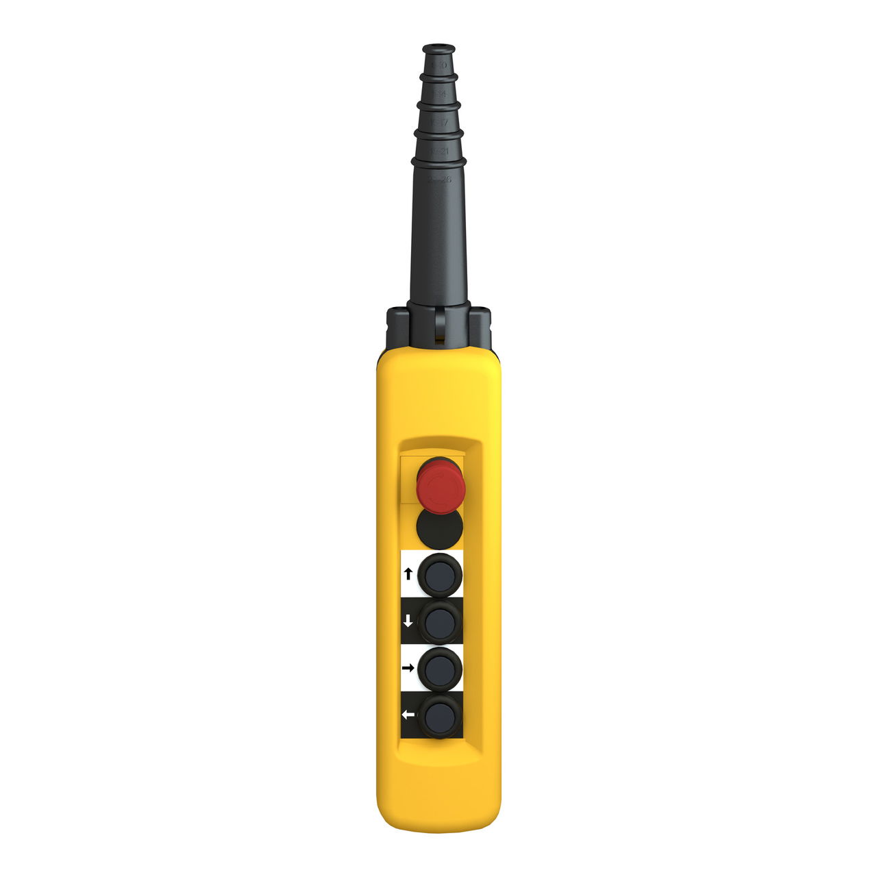 Pendant control station XAC-A - 4 pushbuttons 1 Emergency stop – Image 4 of 9
