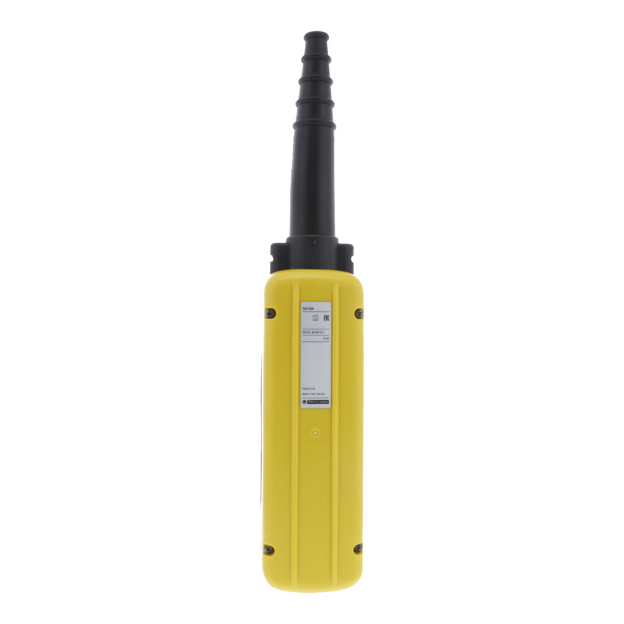 Pendant control station, plastic, yellow, 4 push buttons – Image 2 of 7