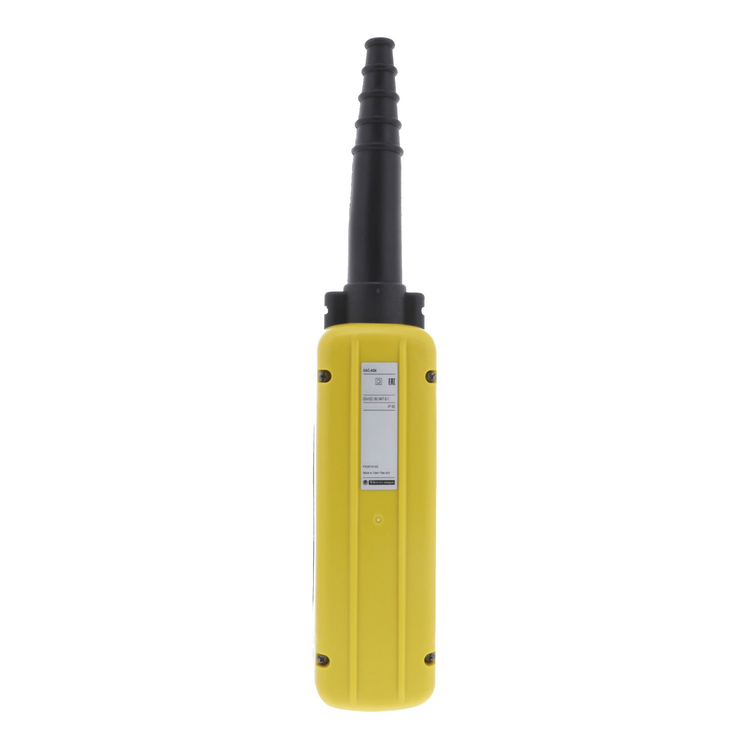 Pendant control station, plastic, yellow, 4 push buttons – Image 2 of 7