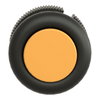 Round head for pushbutton - spring return - XAC-A - yellow - booted