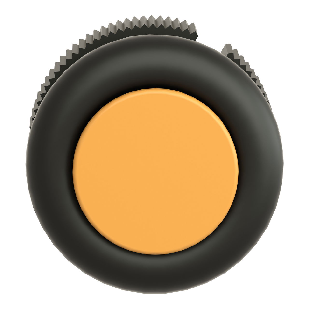 Round head for pushbutton - spring return - XAC-A - yellow - booted – Image 4 of 9