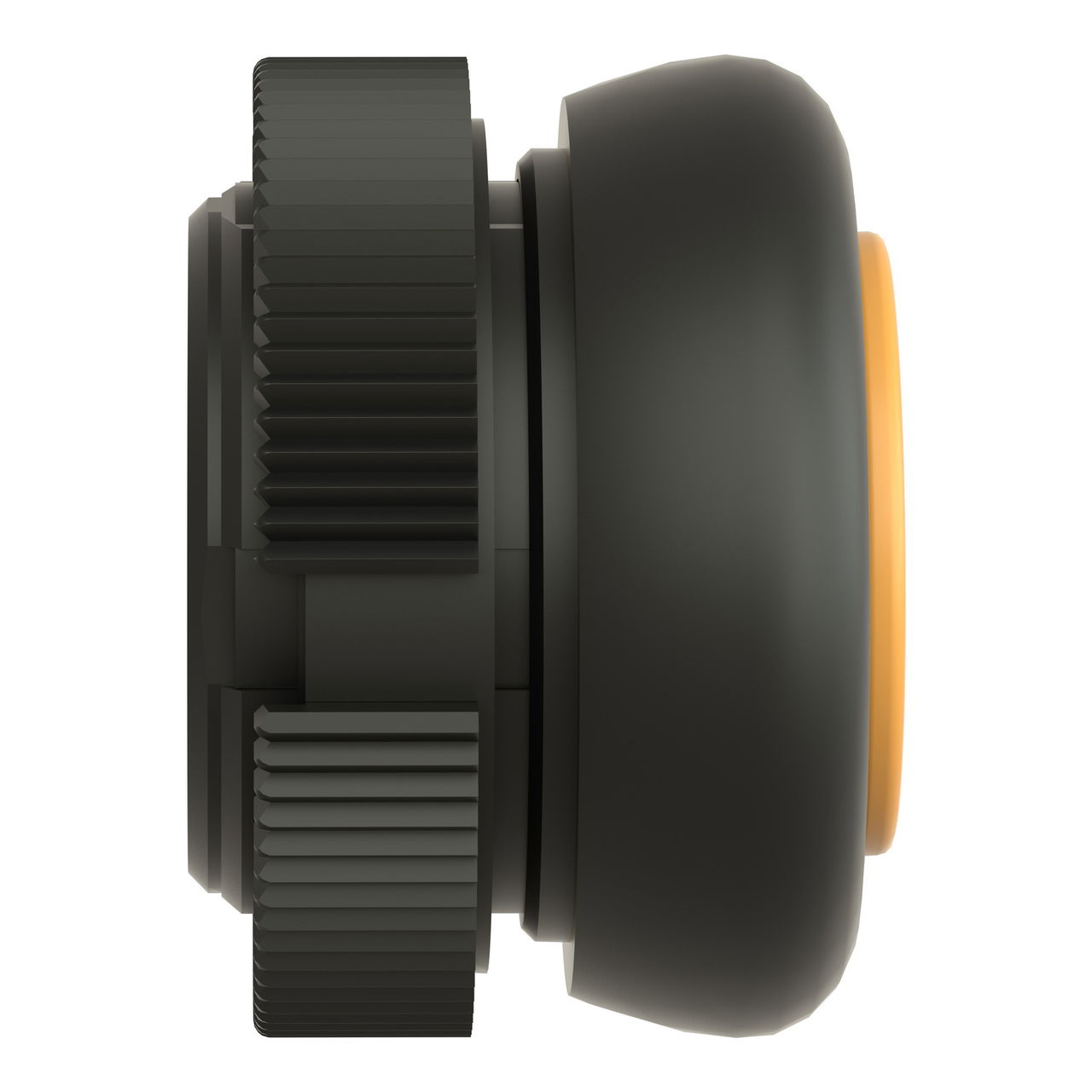 Round head for pushbutton - spring return - XAC-A - yellow - booted – Image 6 of 9