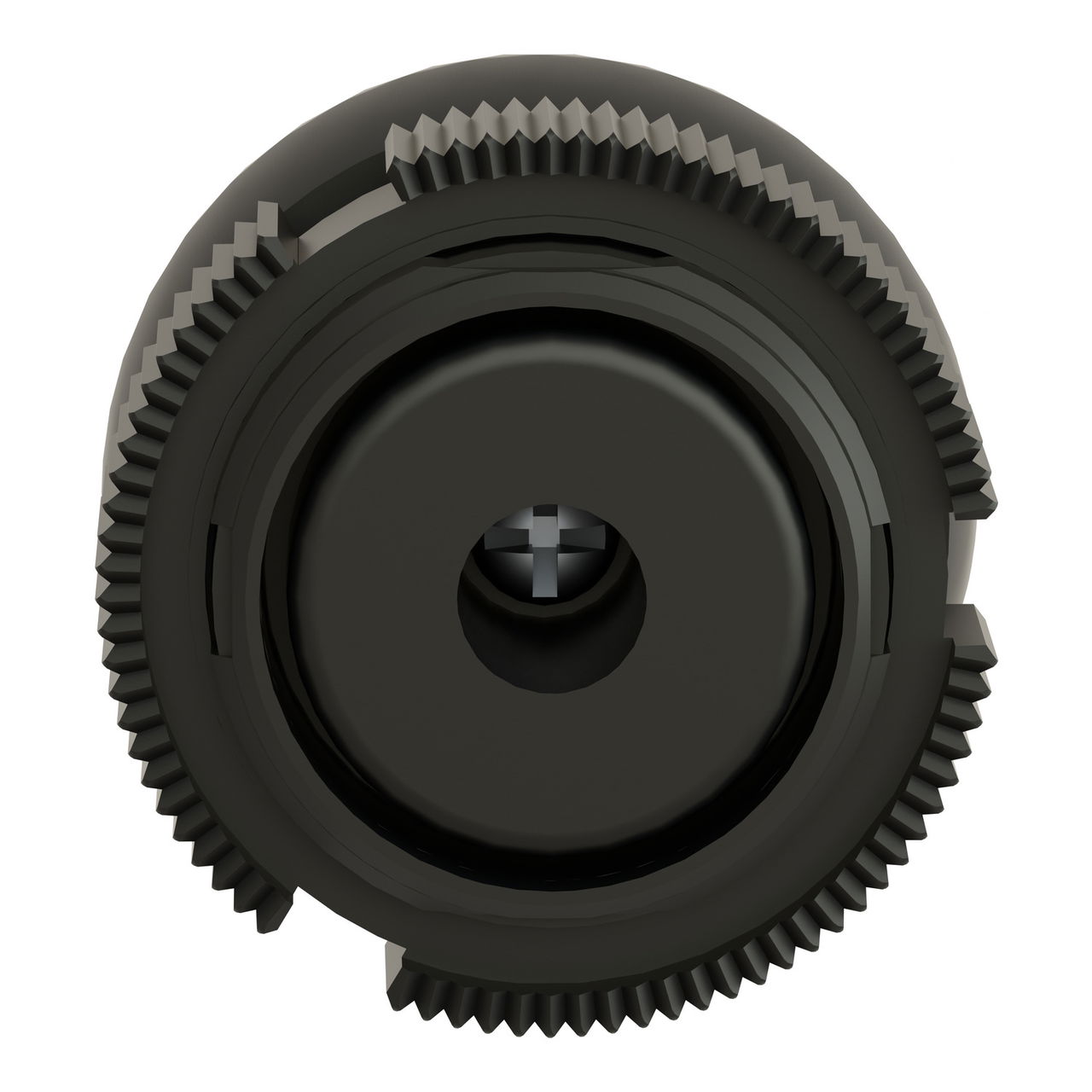 Round head for pushbutton - spring return - XAC-A - yellow - booted – Image 2 of 9