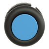 Round head for pushbutton - spring return - XAC-A - blue - booted